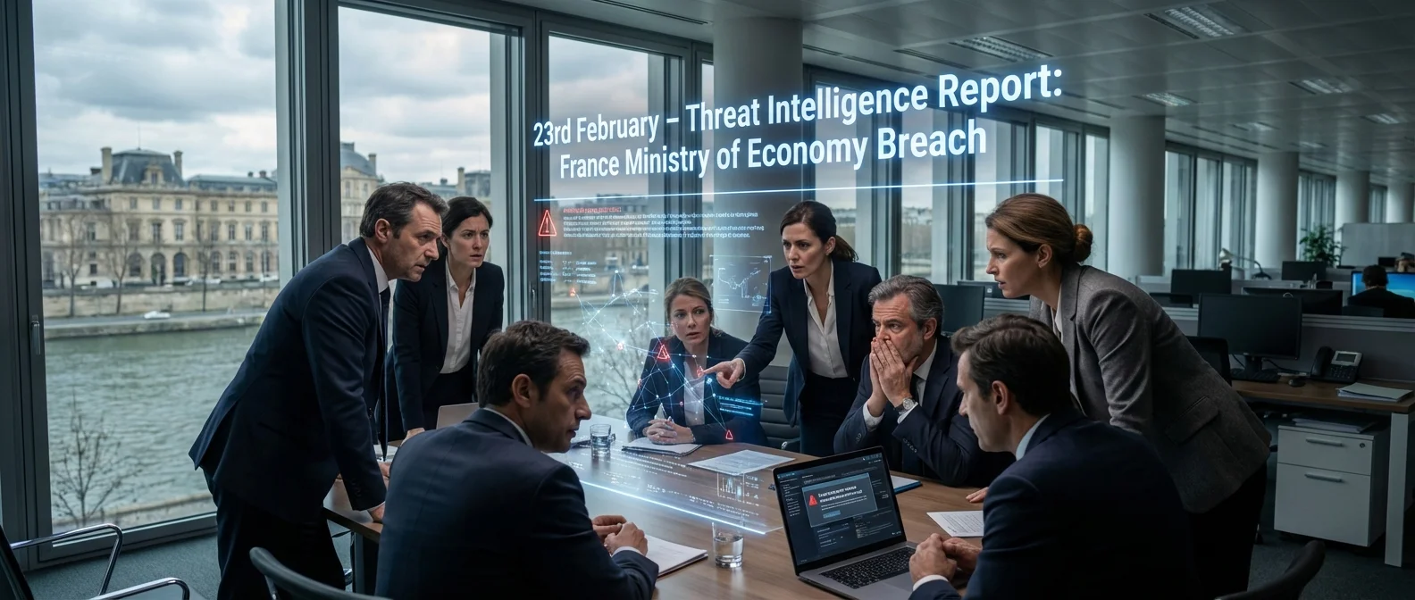 23rd February – Threat Intelligence Report: France Ministry of Economy Breach