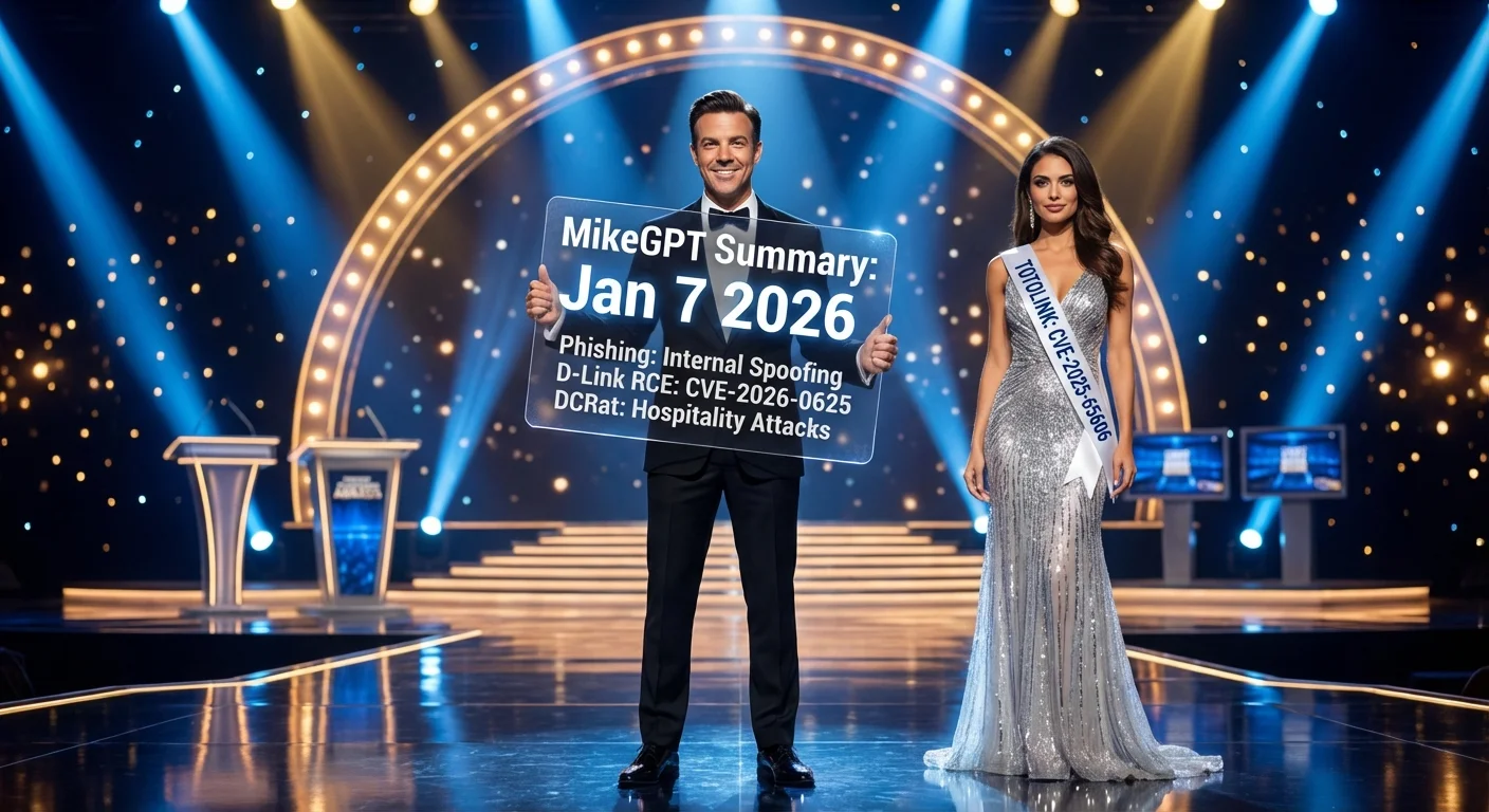 Threat landscape infographic