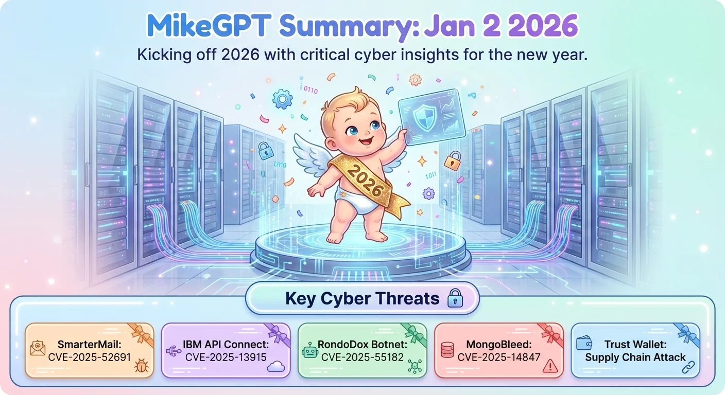 Threat landscape infographic