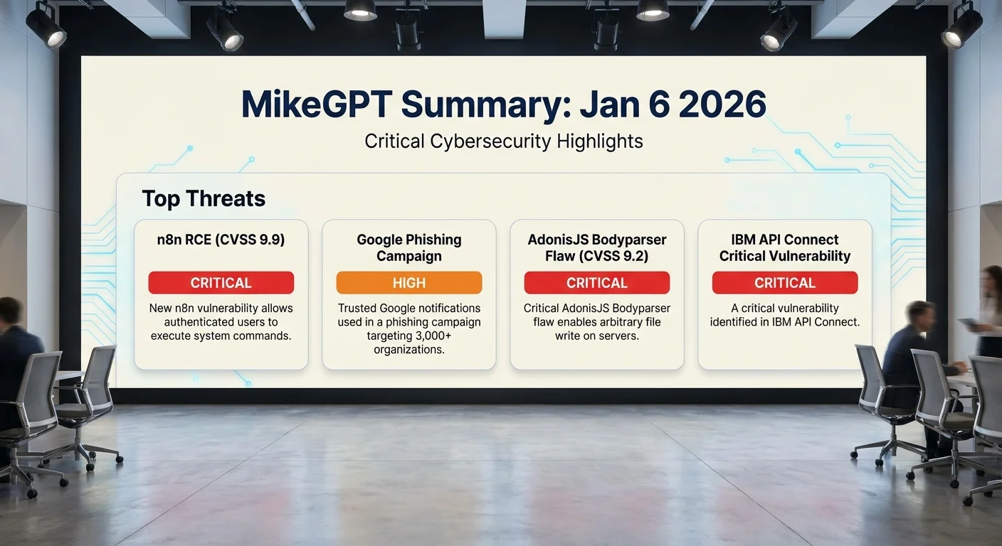 Threat landscape infographic