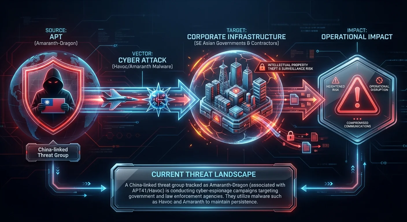 Amaranth-Dragon Targets SE Asian Governments