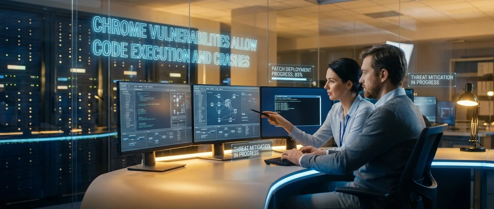Chrome Vulnerabilities Allow Code Execution and Crashes