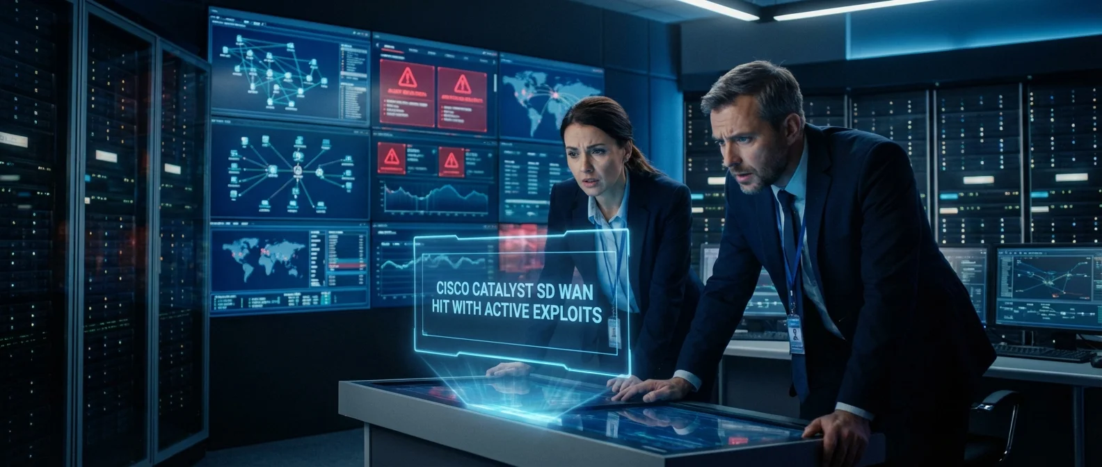 Cisco Catalyst SD WAN hit with active exploits