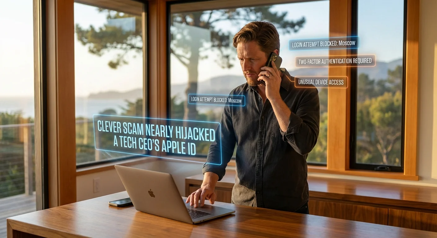 Clever Scam Nearly Hijacked a Tech CEO’s Apple ID