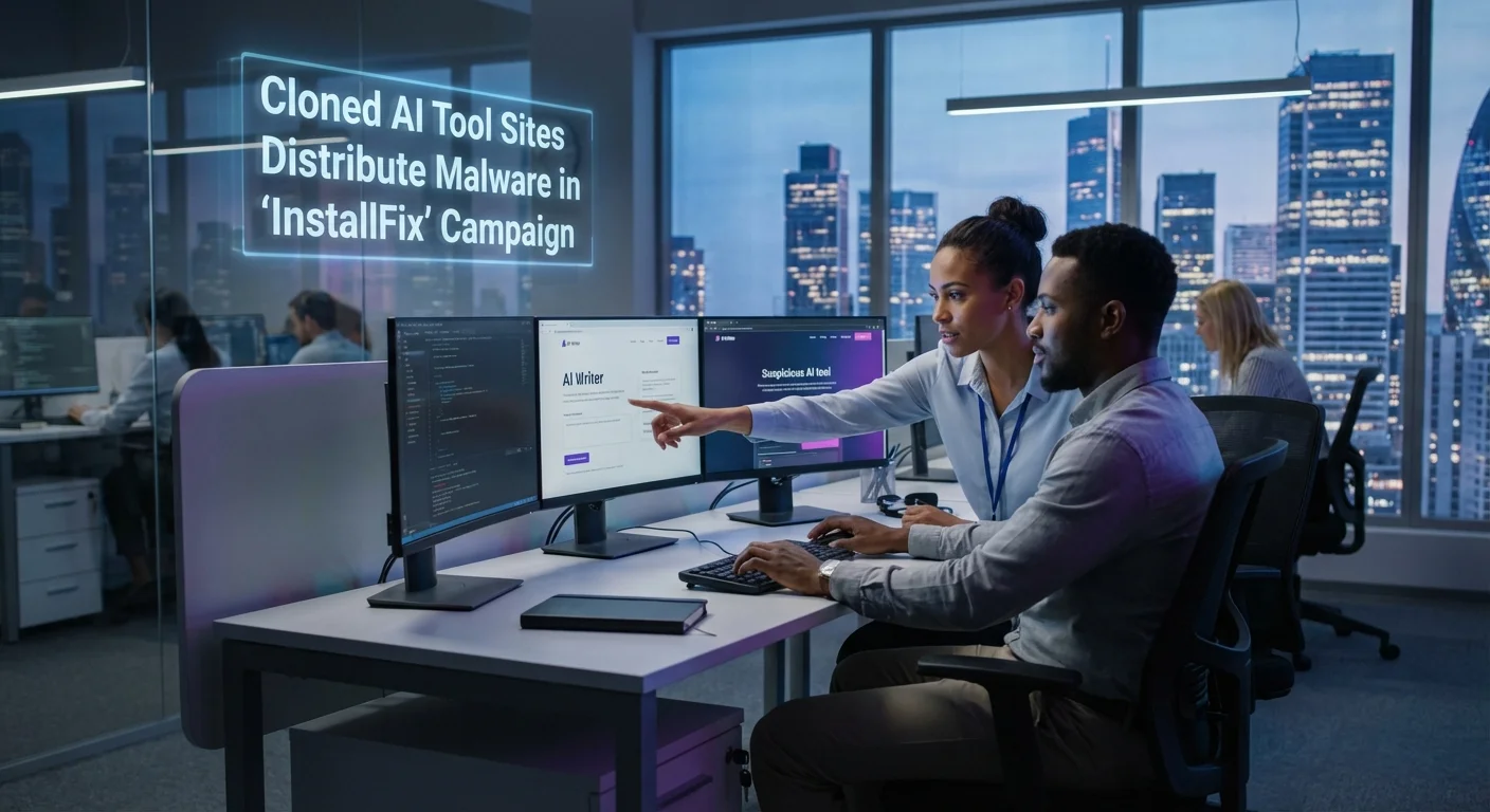 Cloned AI Tool Sites Distribute Malware in ‘InstallFix’ Campaign