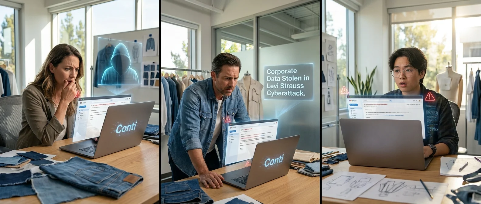 Corporate Data Stolen in Levi Strauss Cyberattack