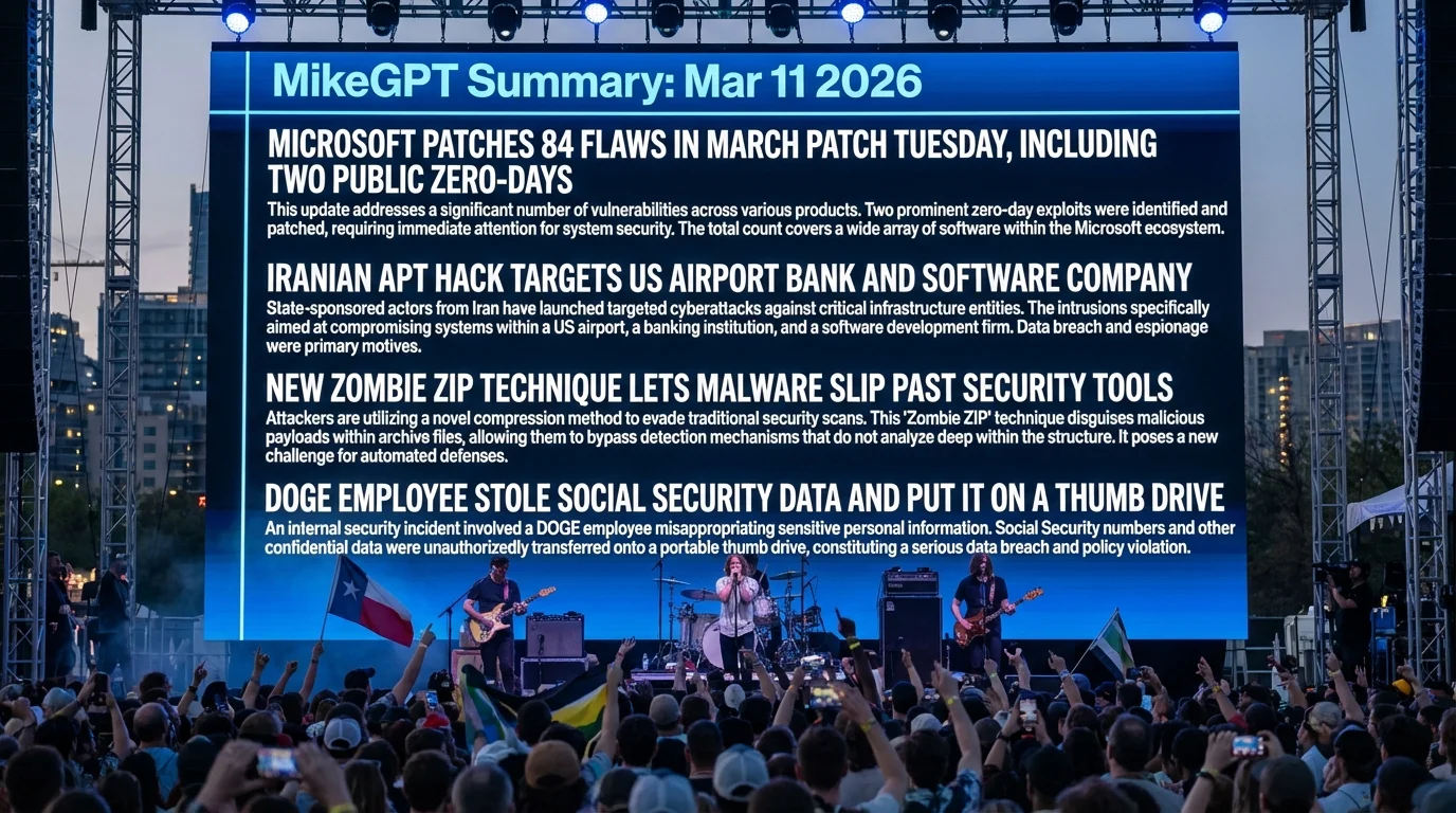 MikeGPT Daily Threat Rundown