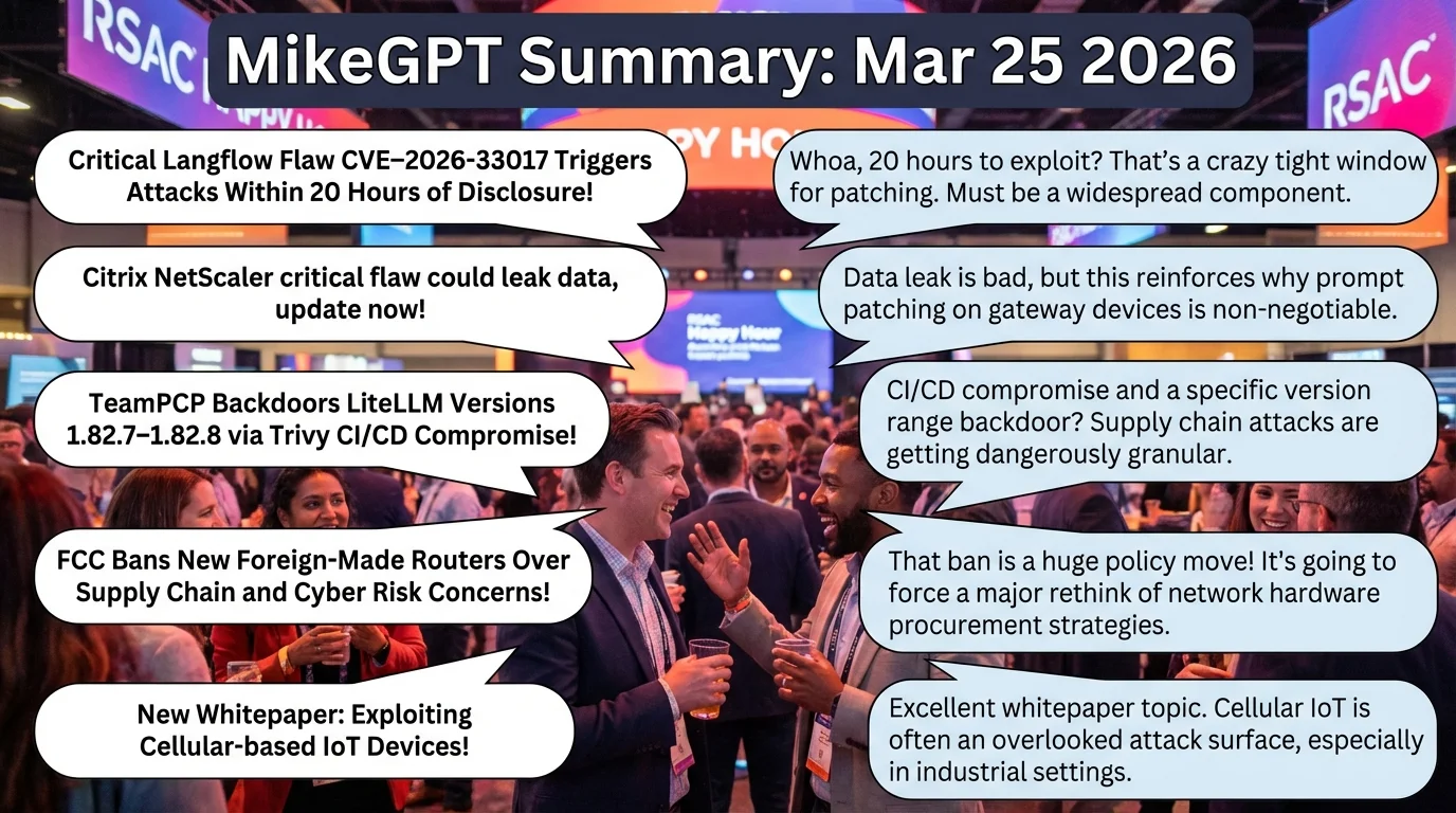 MikeGPT Daily Threat Rundown