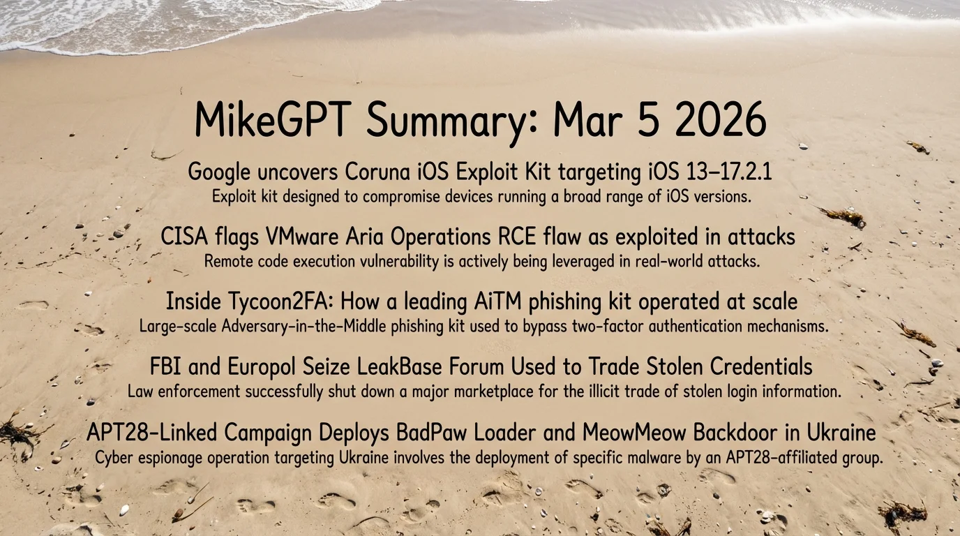 MikeGPT Daily Threat Rundown