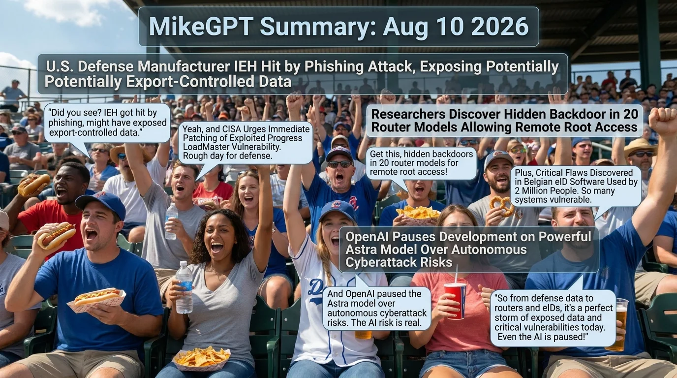 MikeGPT Daily Threat Rundown