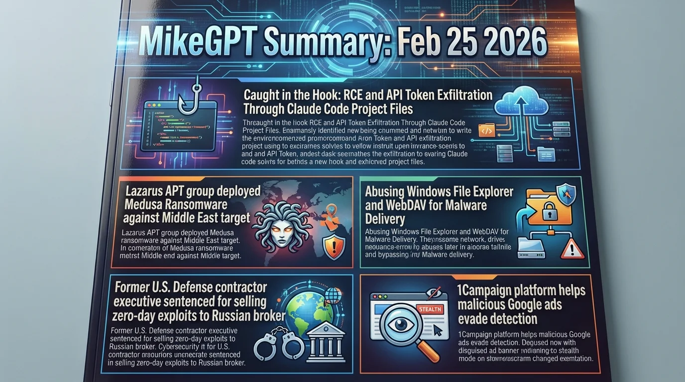 MikeGPT Daily Threat Rundown