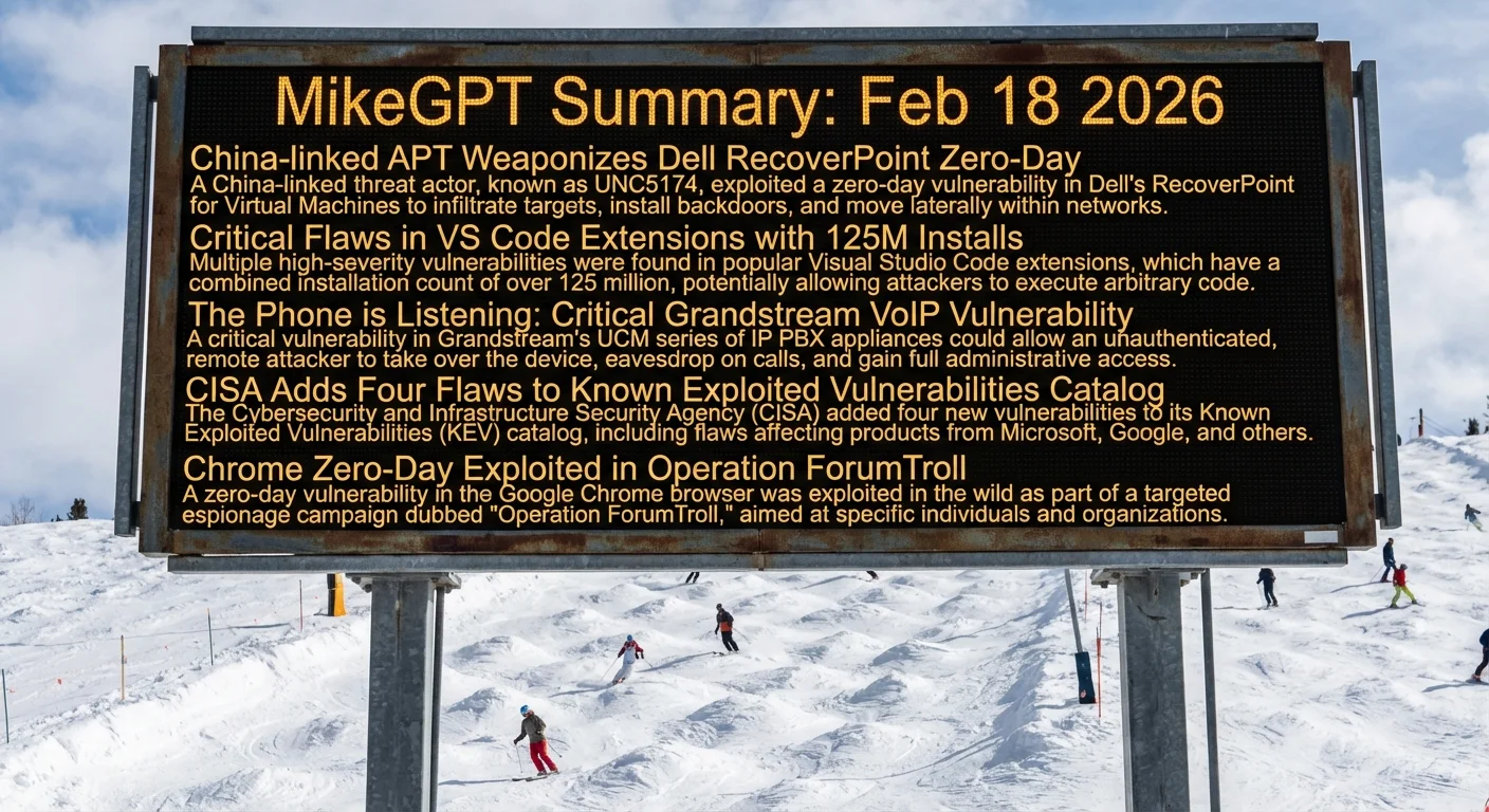 MikeGPT Daily Threat Rundown