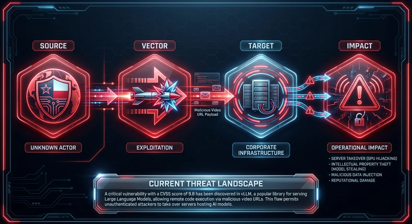 Critical RCE in vLLM AI Library Allows Server Takeover