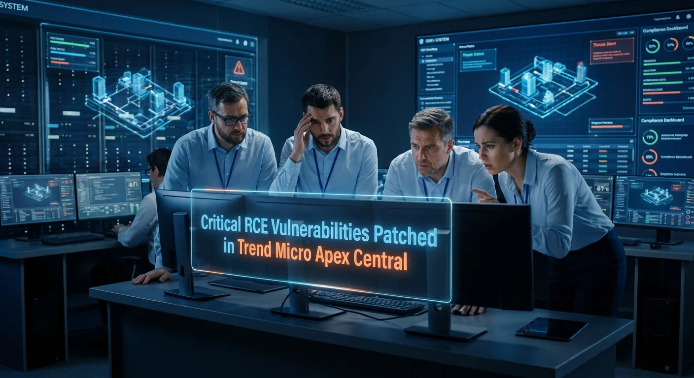 Critical RCE Vulnerabilities Patched in Trend Micro Apex Central