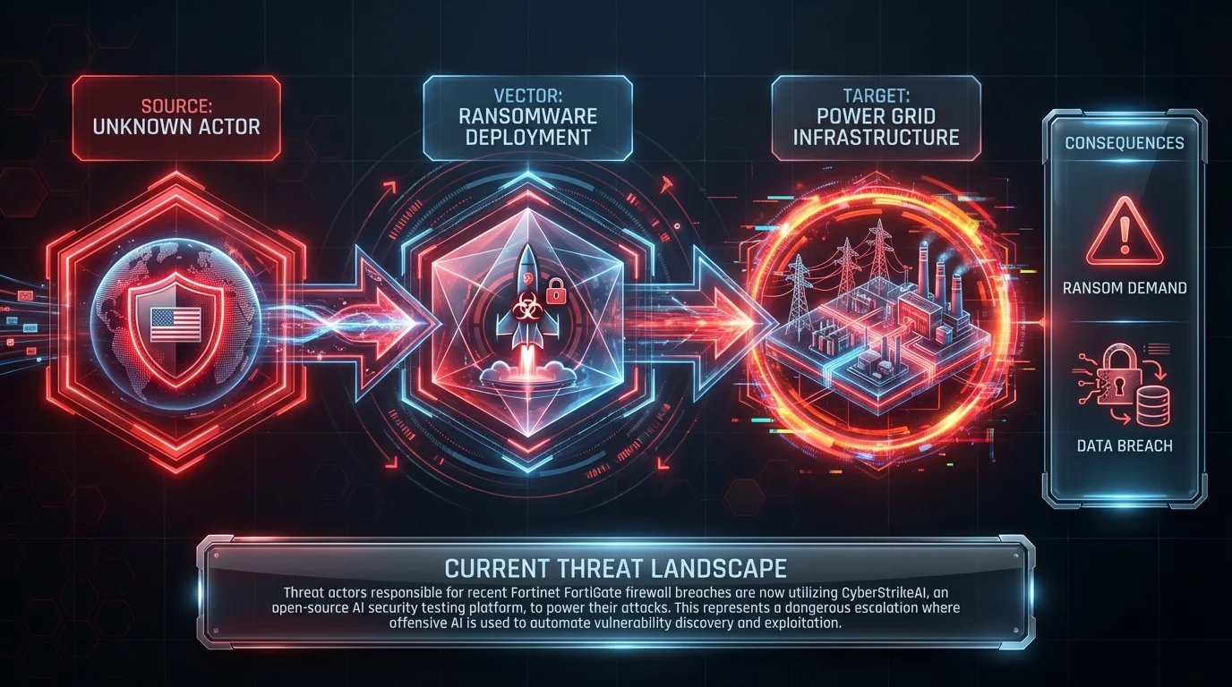 CyberStrikeAI tool adopted by hackers for AI-powered attacks
