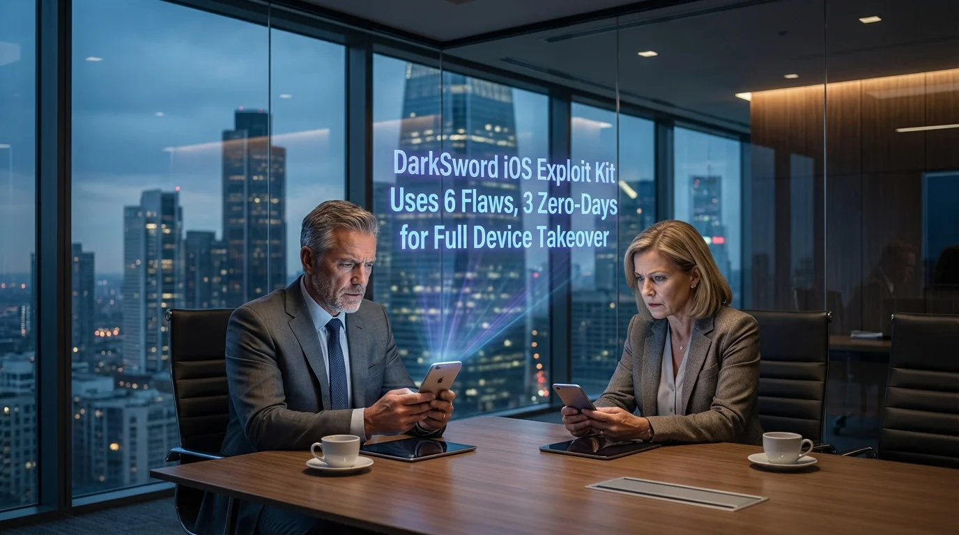 DarkSword iOS Exploit Kit Uses 6 Flaws, 3 Zero-Days for Full Device Takeover