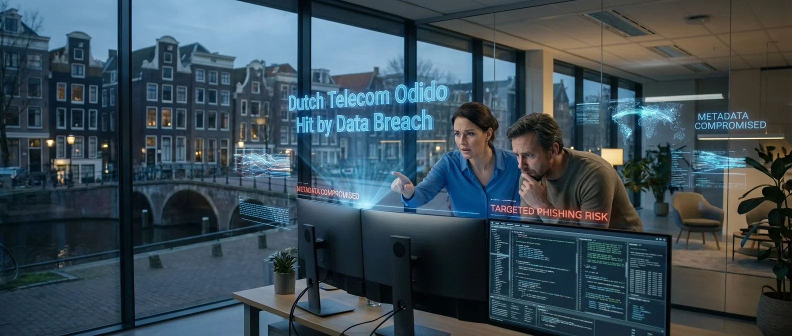 Dutch Telecom Odido Hit by Data Breach
