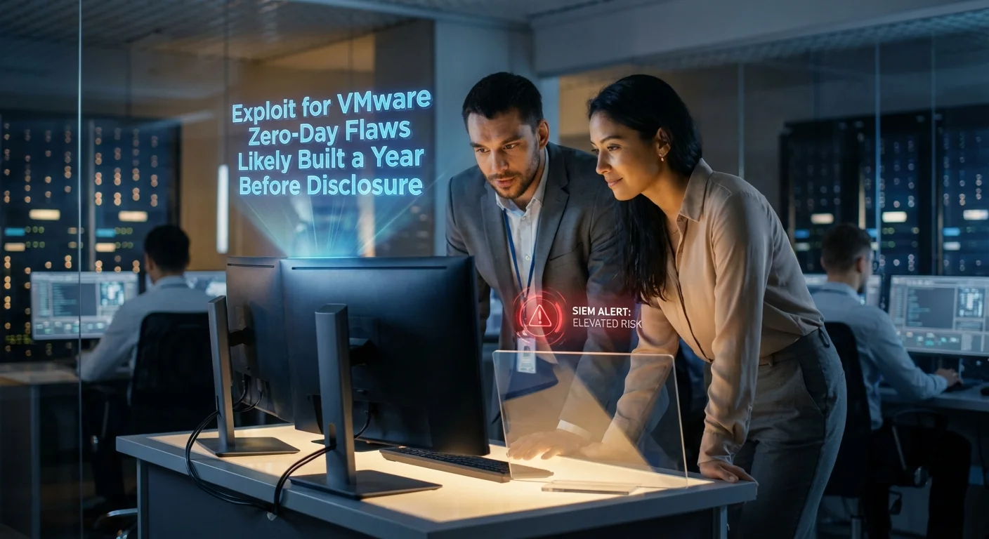 Exploit for VMware Zero-Day Flaws Likely Built a Year Before Disclosure