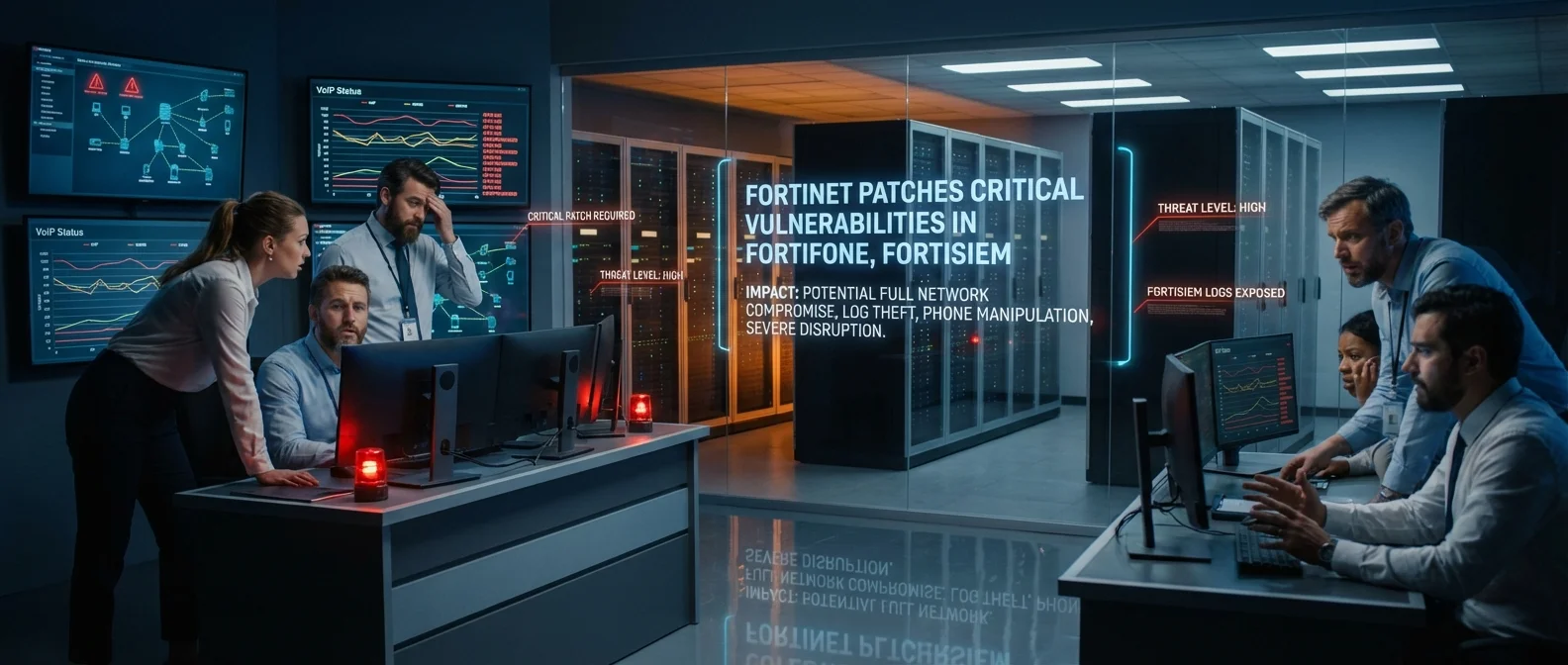 Fortinet Patches Critical Vulnerabilities in FortiFone, FortiSIEM