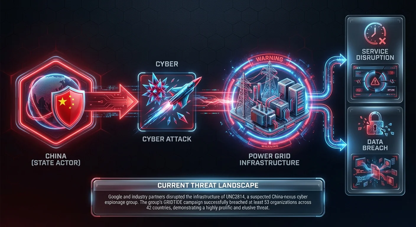 Google Disrupts UNC2814 GRIDTIDE Campaign After 53 Breaches