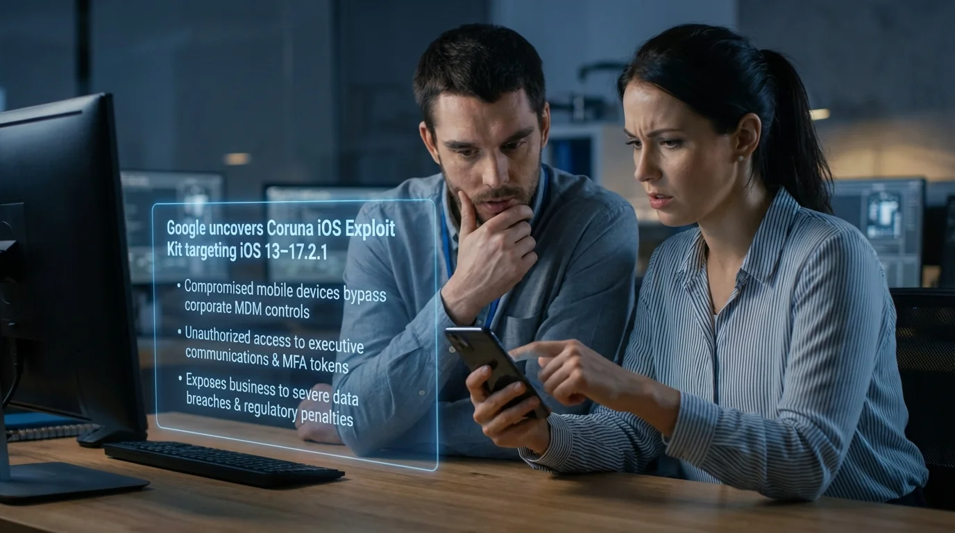 Google uncovers Coruna iOS Exploit Kit targeting iOS 13–17.2.1