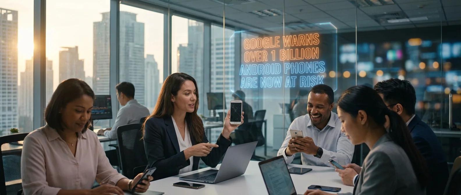 Google Warns Over 1 Billion Android Phones Are Now at Risk