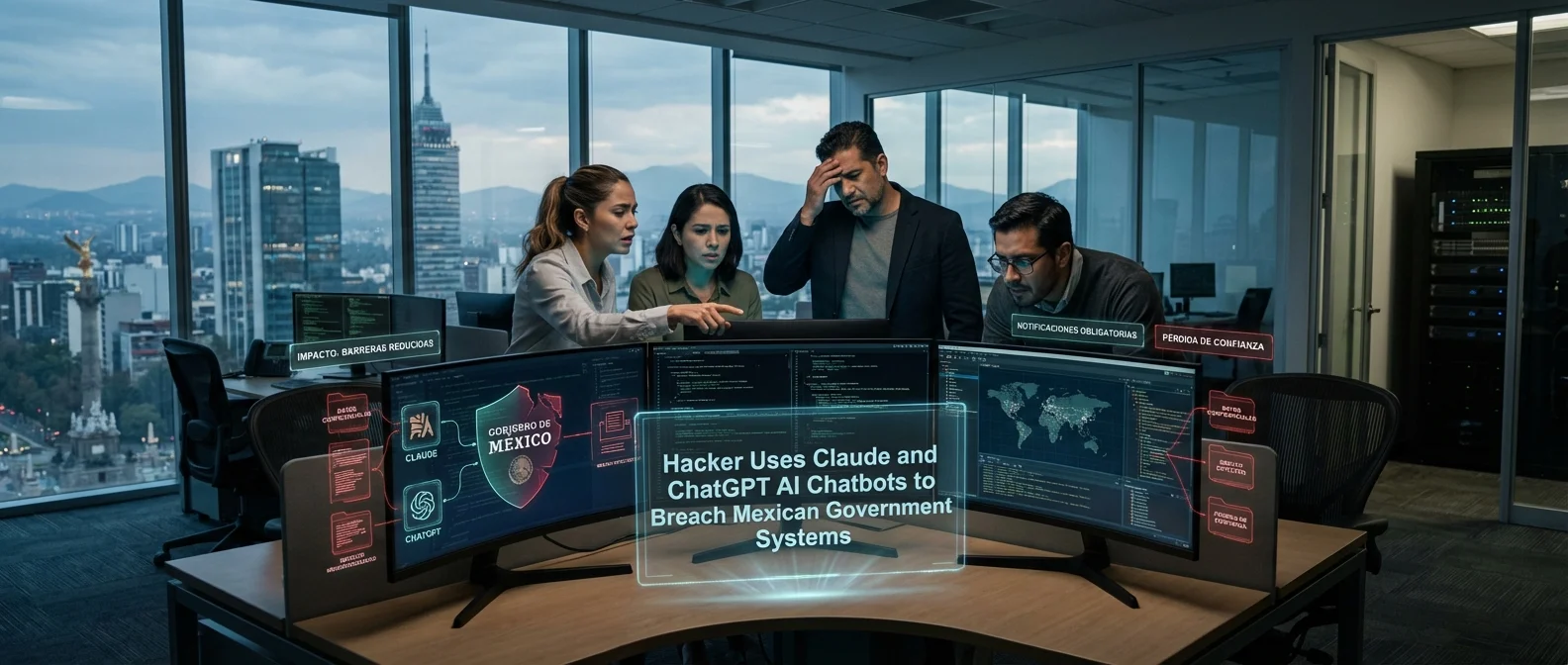 Hacker Uses Claude and ChatGPT AI Chatbots to Breach Mexican Government Systems