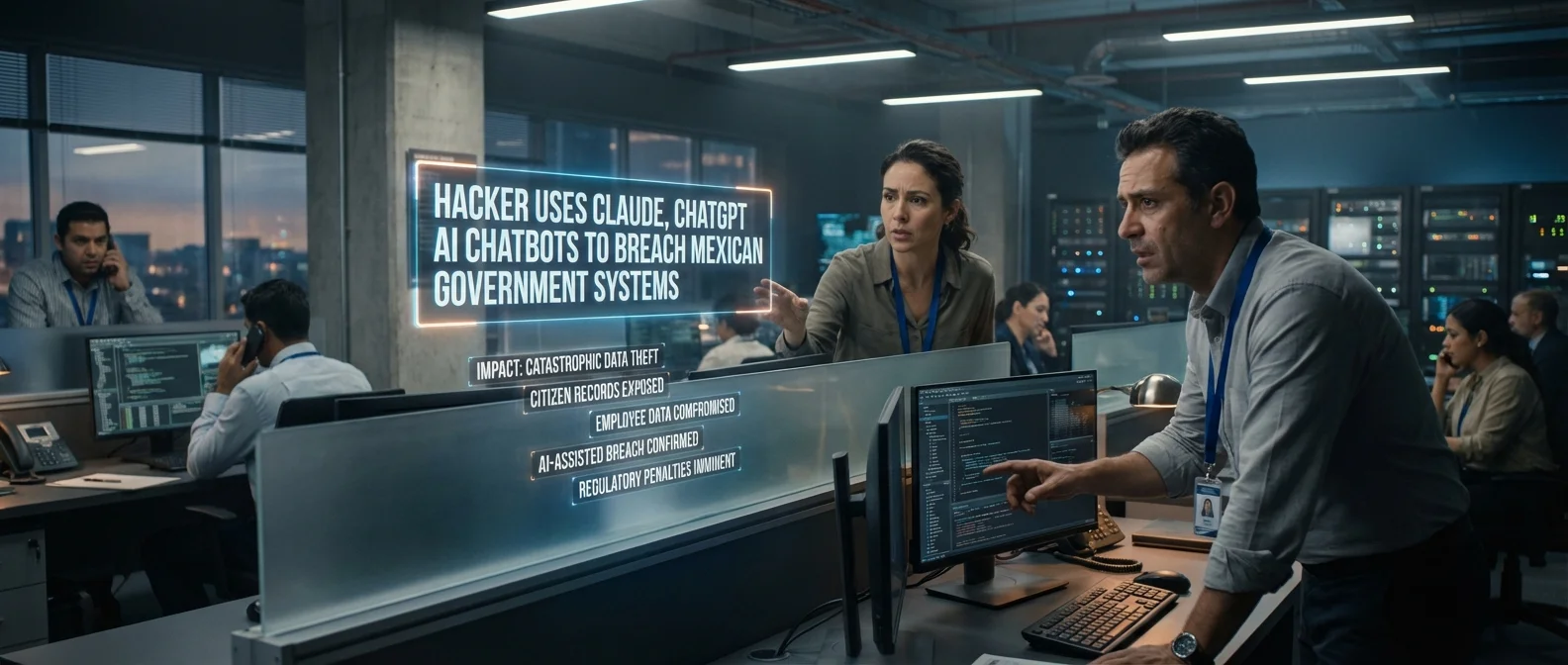 Hacker Uses Claude, ChatGPT AI Chatbots to Breach Mexican Government Systems