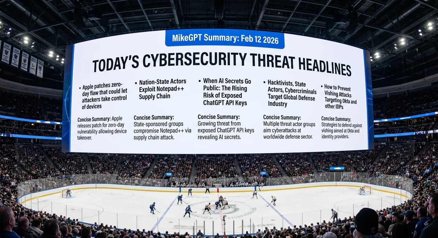 MikeGPT Daily Threat Rundown