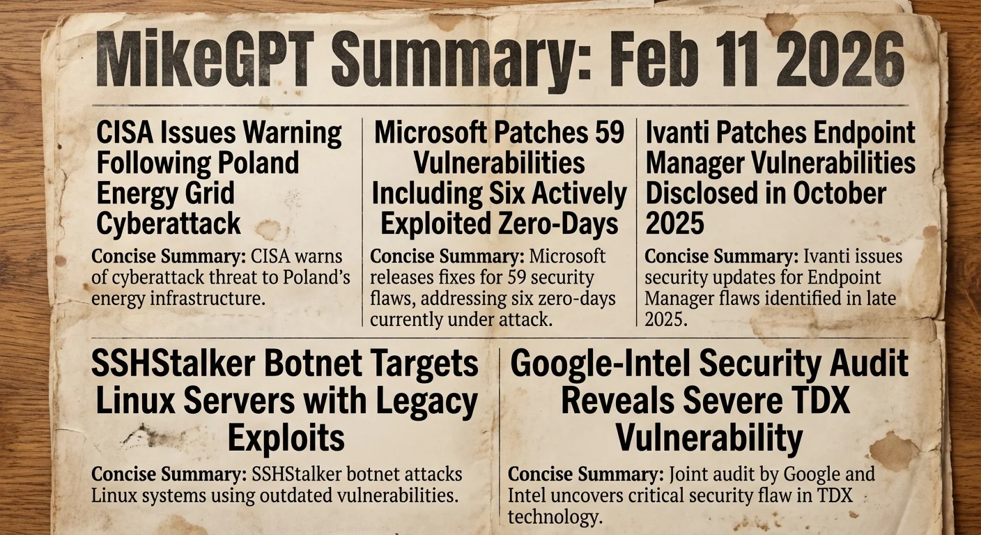 MikeGPT Daily Threat Rundown