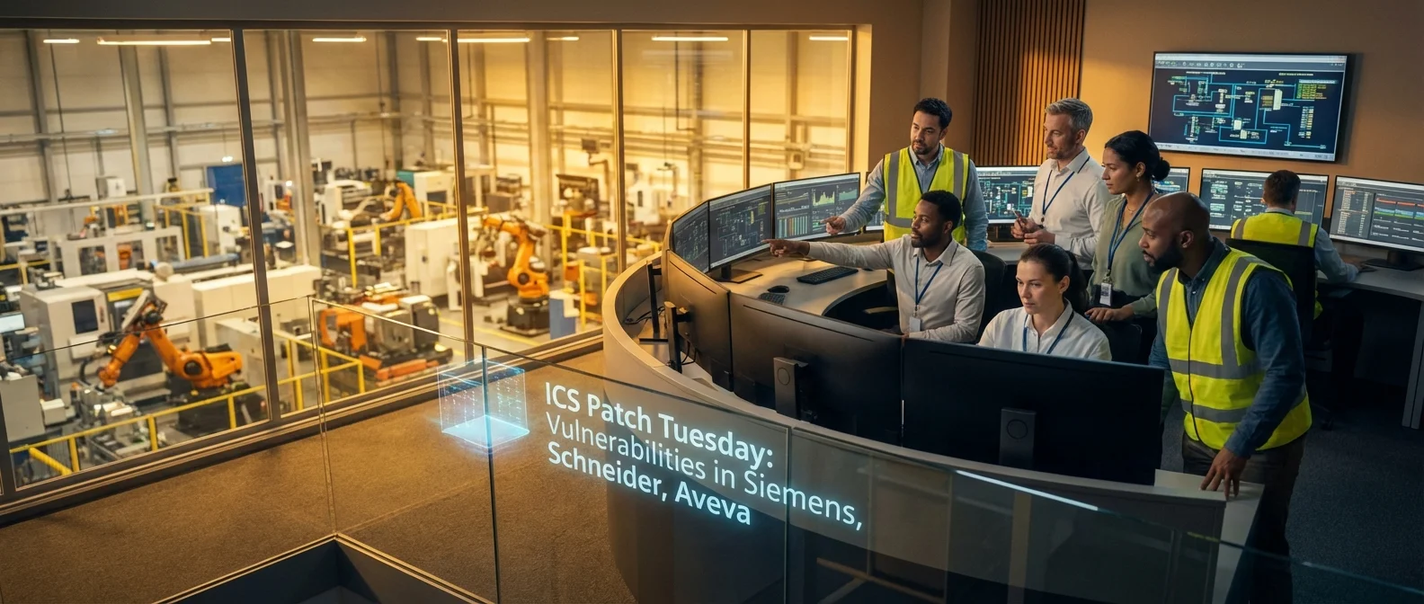 ICS Patch Tuesday: Vulnerabilities in Siemens, Schneider, Aveva