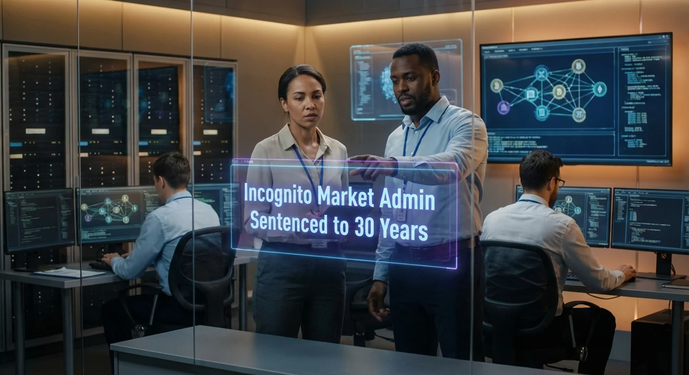 Incognito Market Admin Sentenced to 30 Years