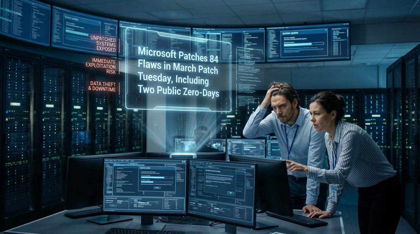Microsoft Patches 84 Flaws in March Patch Tuesday, Including Two Public Zero-Days