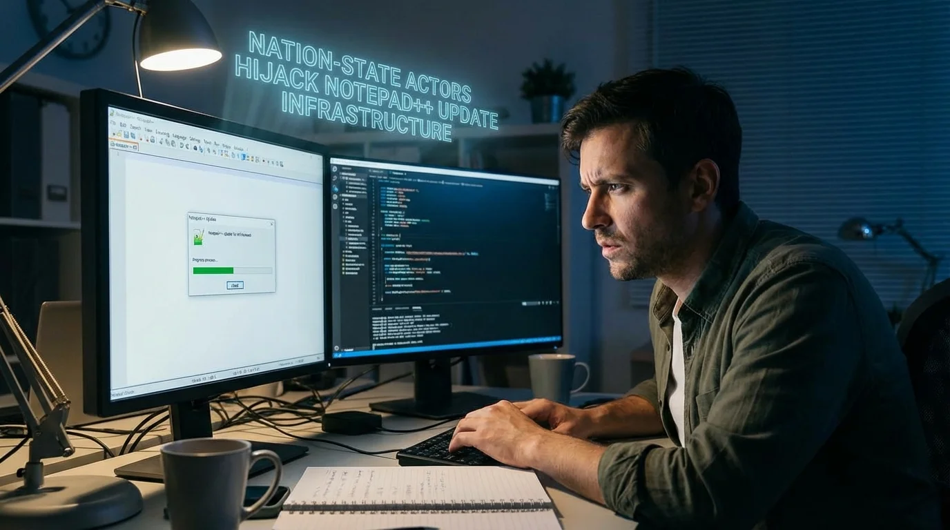 Nation-State Actors Hijack Notepad++ Update Infrastructure