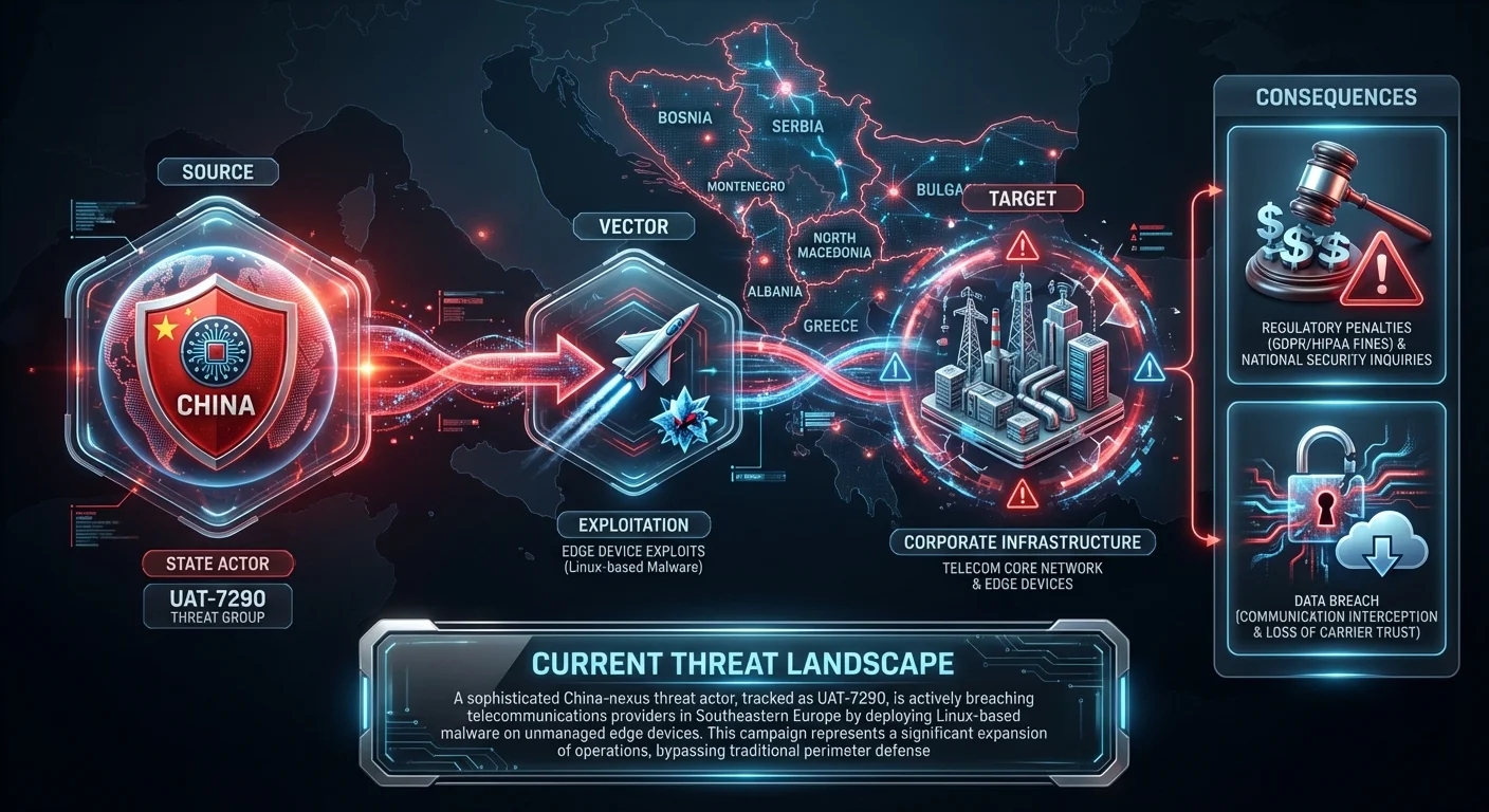 New China-linked hackers breach telcos using edge device exploits