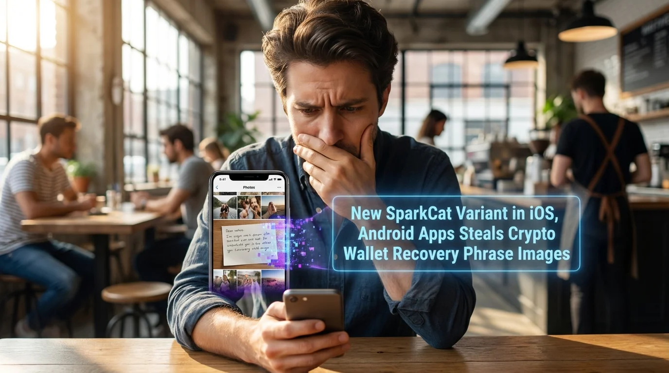 New SparkCat Variant in iOS, Android Apps Steals Crypto Wallet Recovery Phrase Images