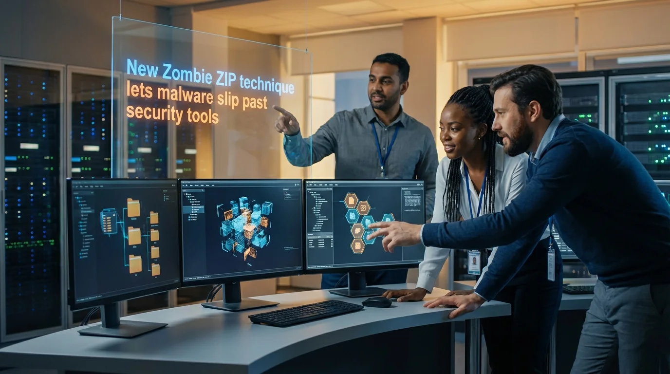 New Zombie ZIP technique lets malware slip past security tools