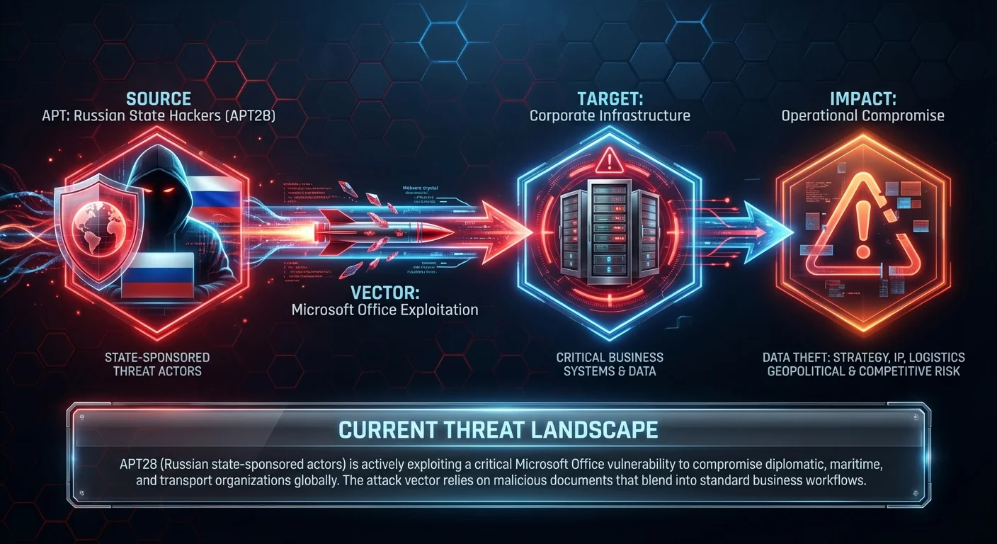 Russian State Hackers Exploit Microsoft Office in Global Campaign