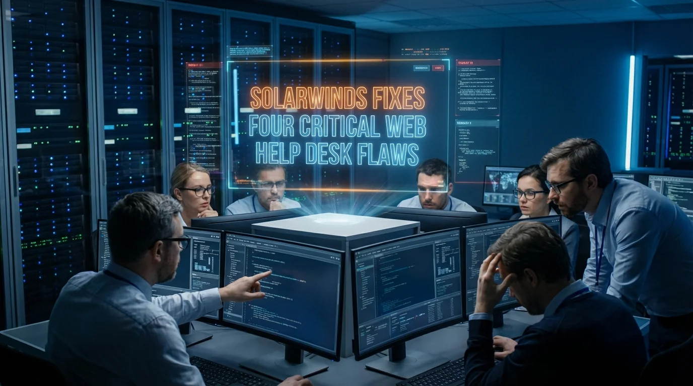 SolarWinds Fixes Four Critical Web Help Desk Flaws