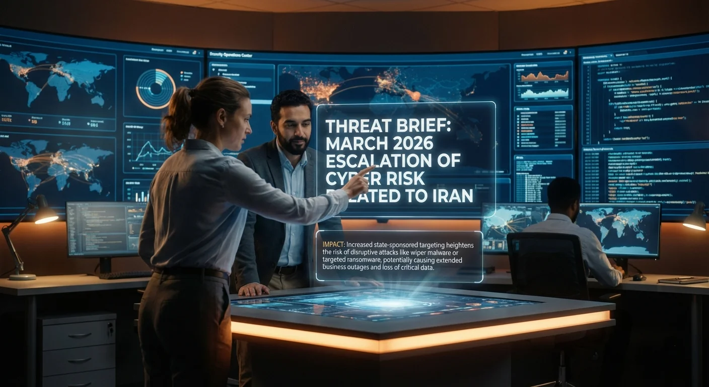 Threat Brief: March 2026 Escalation of Cyber Risk Related to Iran