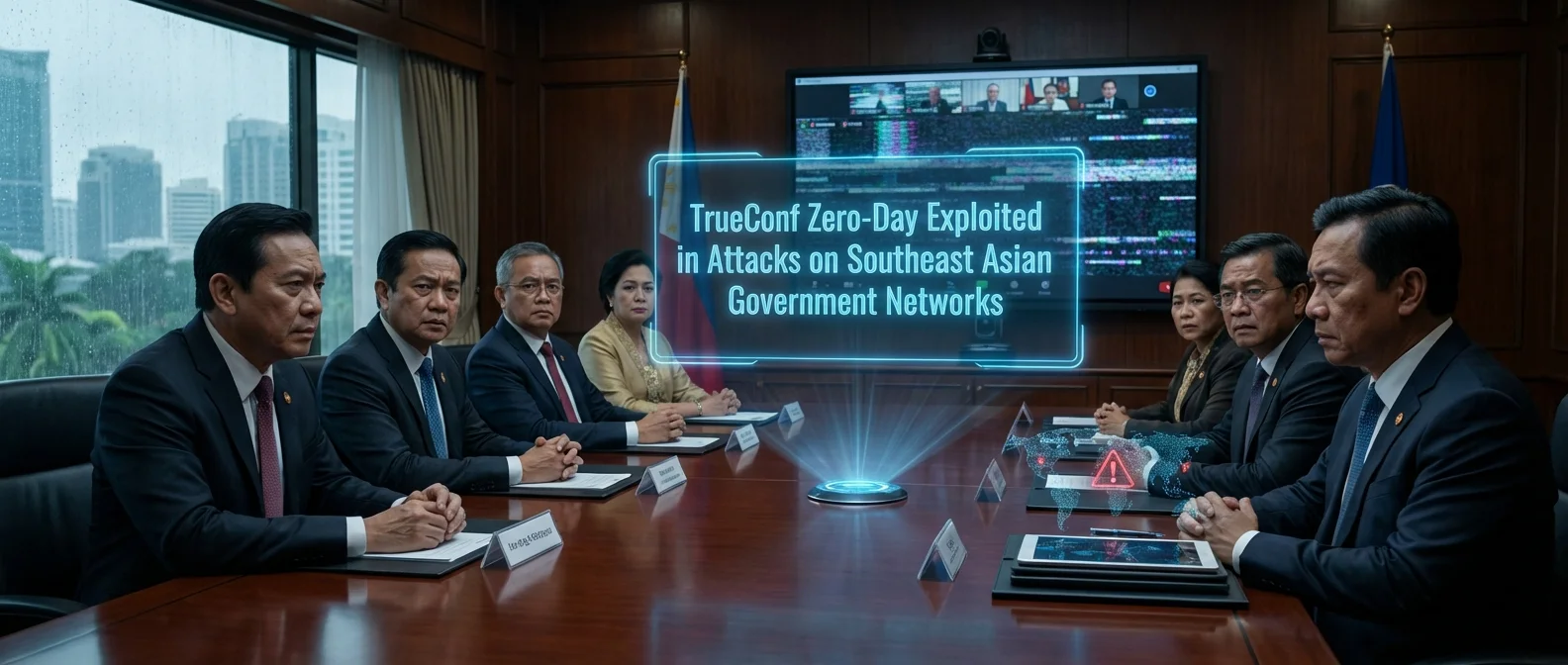 TrueConf Zero-Day Exploited in Attacks on Southeast Asian Government Networks
