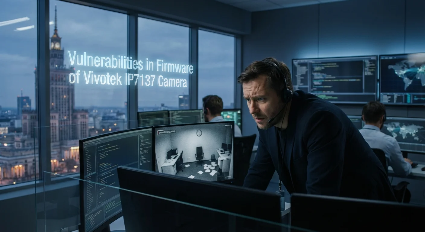 Vulnerabilities in Firmware of Vivotek IP7137 Camera
